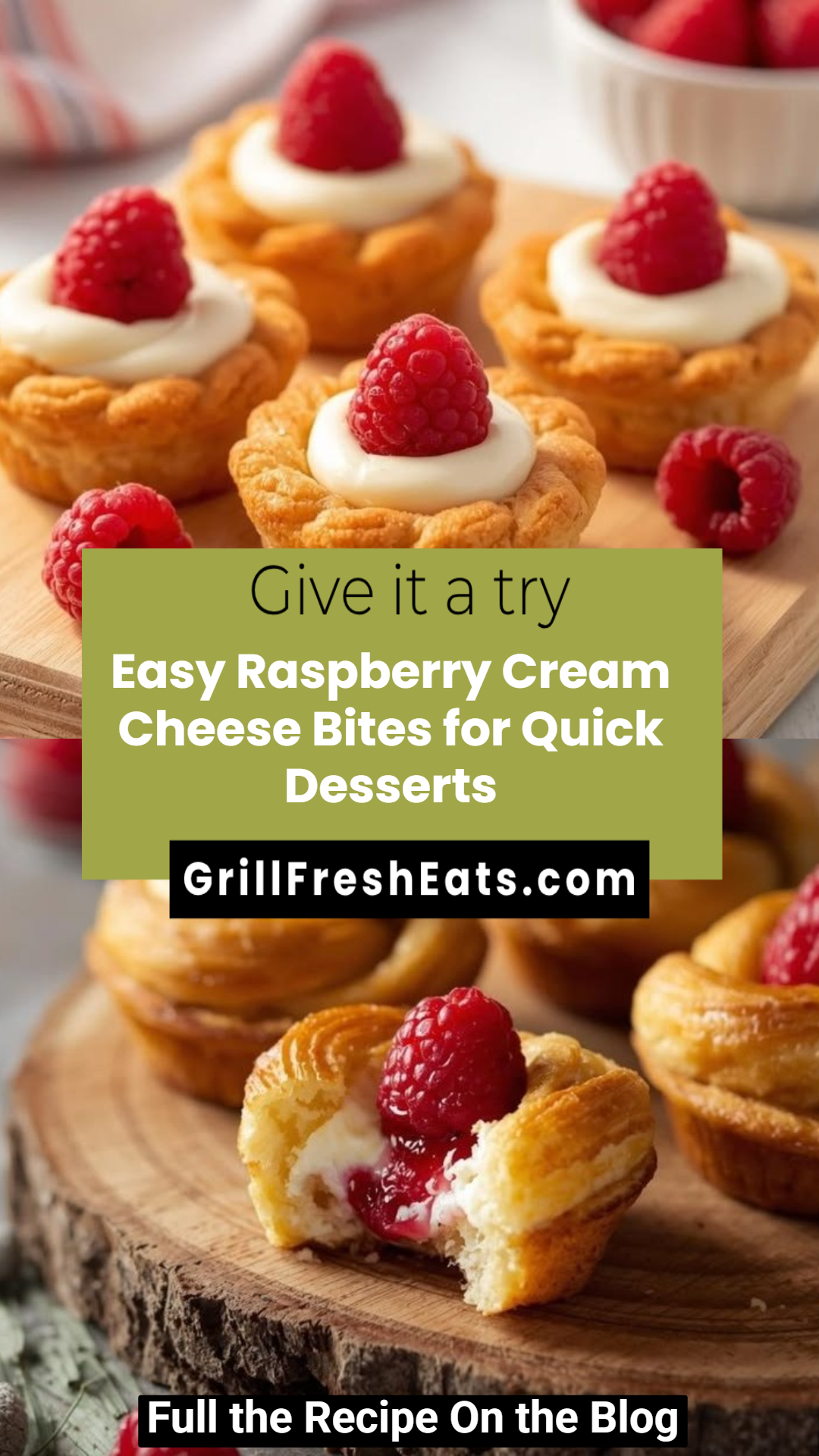 Easy Raspberry Cream Cheese Bites for Quick Desserts