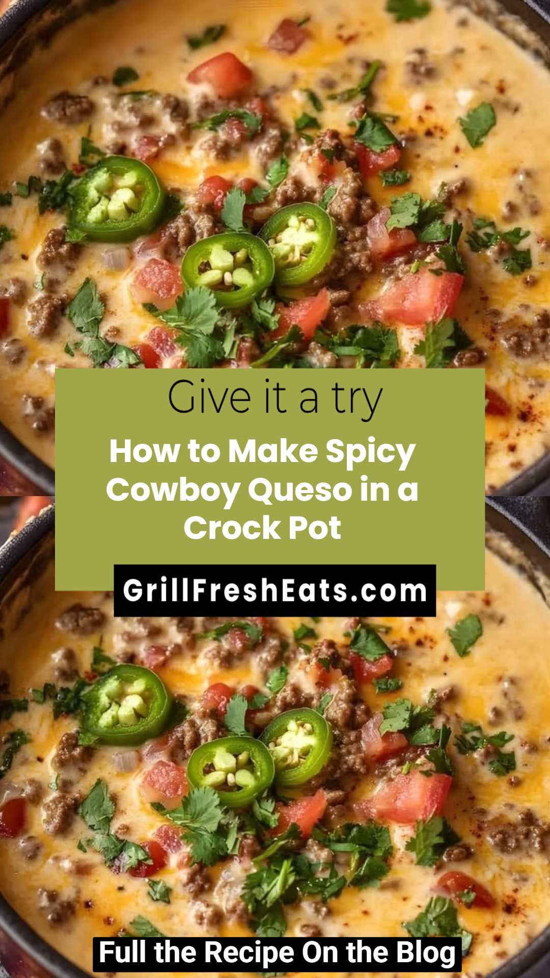 How to Make Spicy Cowboy Queso in a Crock Pot 1 How to Make Spicy Cowboy Queso in a Crock Pot