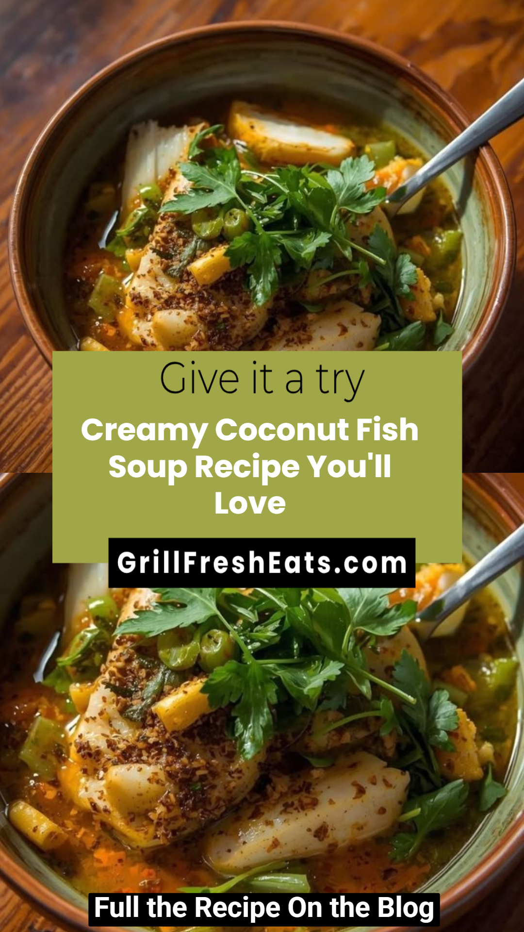 Creamy Coconut Fish Soup Recipe You'll Love