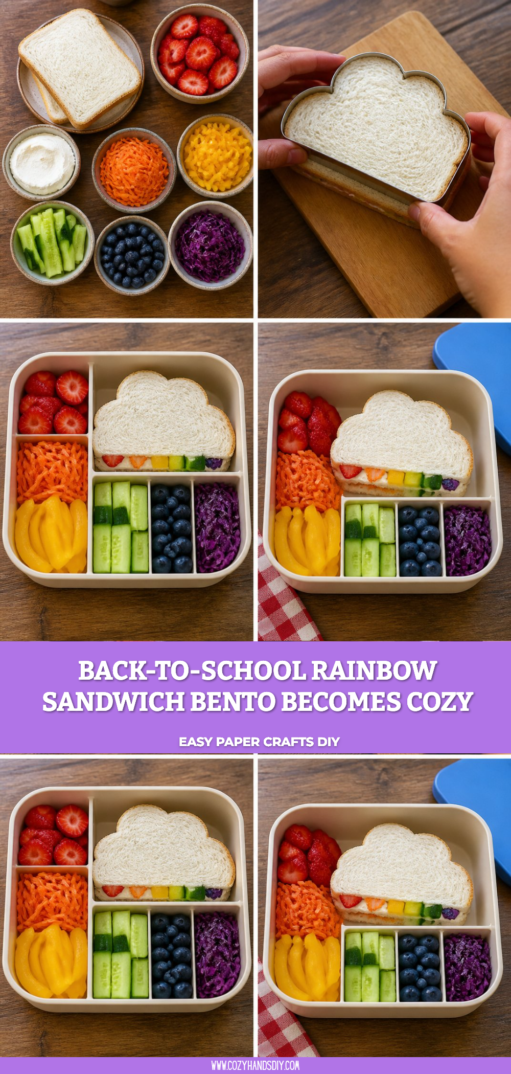 Back-to-School Rainbow Sandwich Bento Becomes Cozy 6 Back-to-School Rainbow Sandwich Bento Becomes Cozy