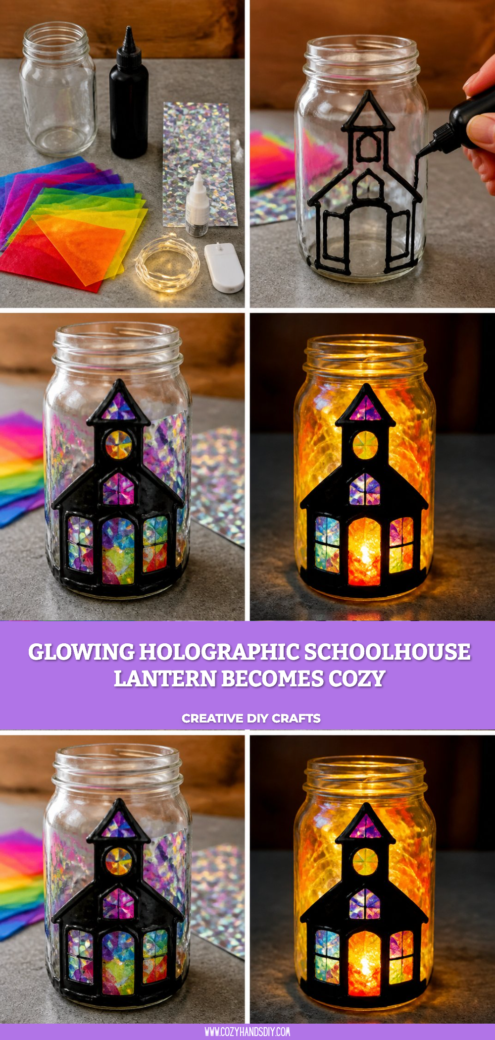 Glowing Holographic Schoolhouse Lantern Becomes Cozy 6 Glowing Holographic Schoolhouse Lantern Becomes Cozy