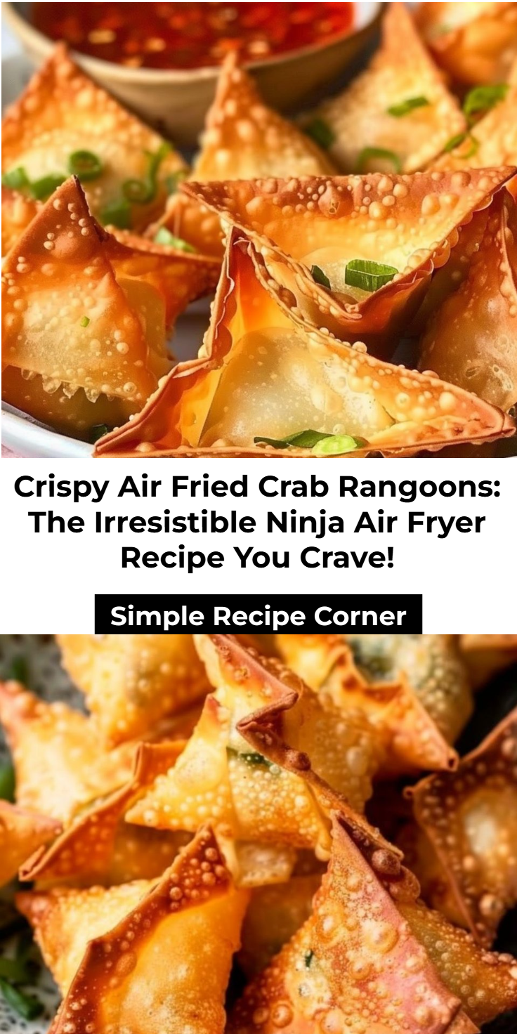 Air Fried Crab Rangoons Recipe
