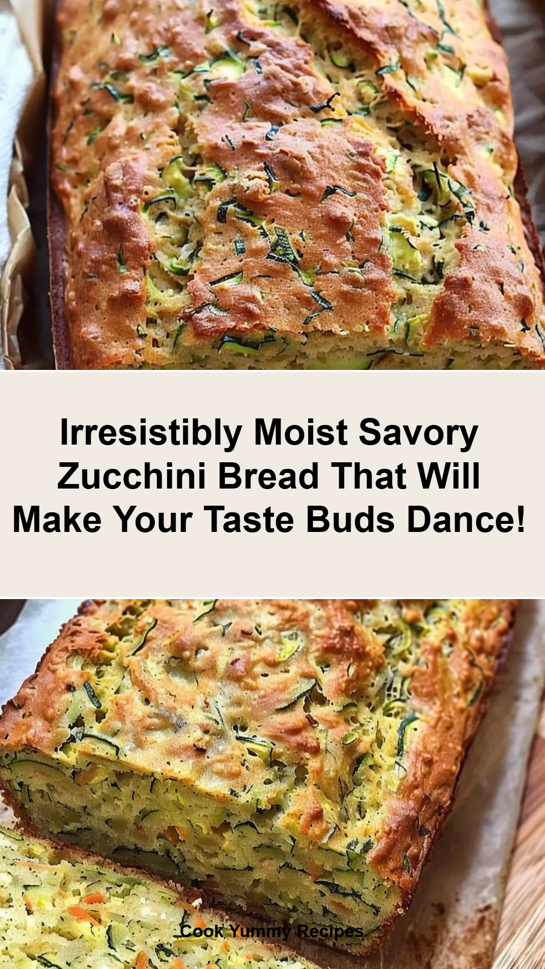 Savory Zucchini Bread
