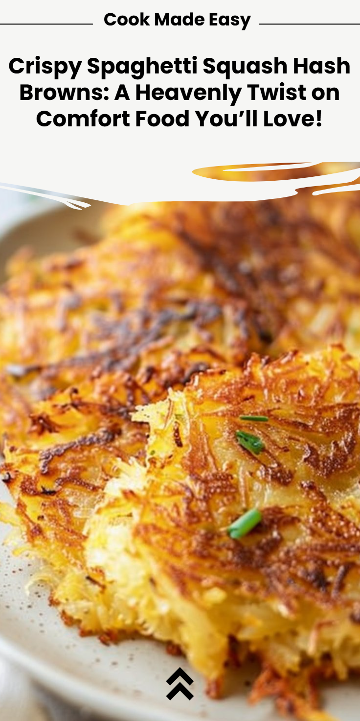 Spaghetti Squash Hash Browns