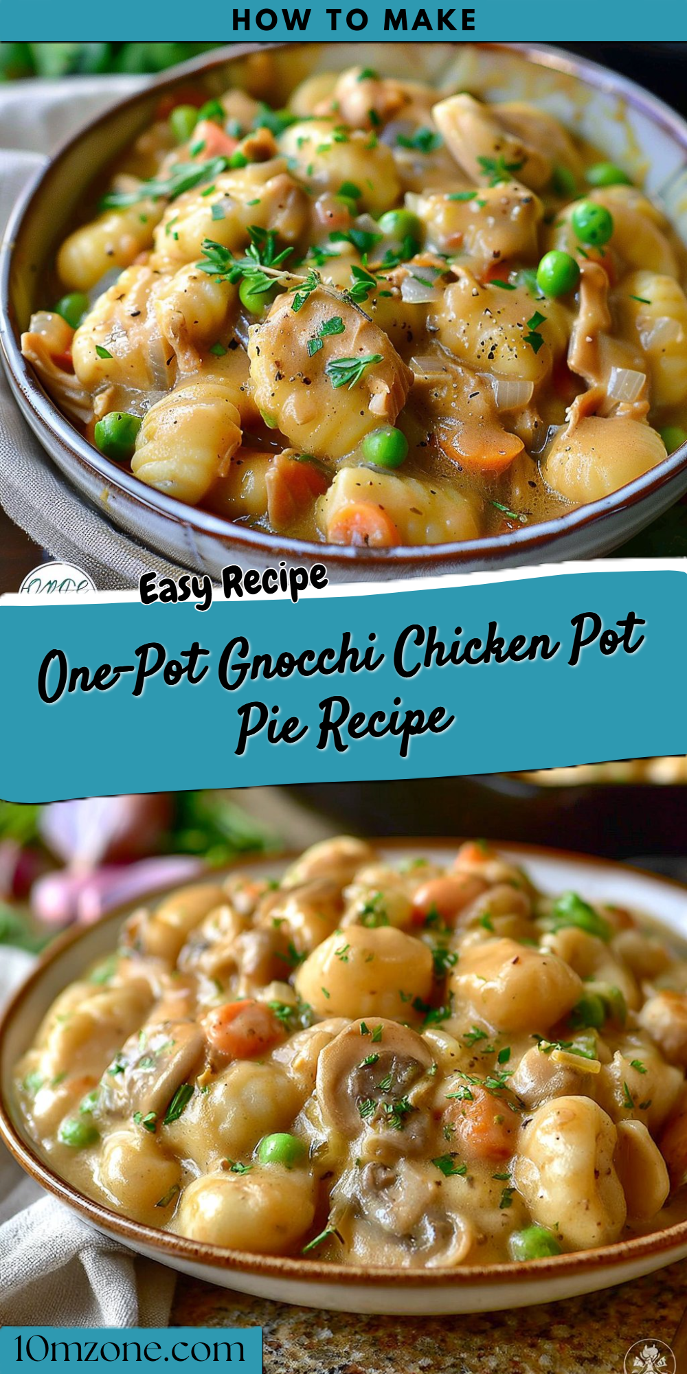 One-Pot Gnocchi Chicken Pot Pie Recipe