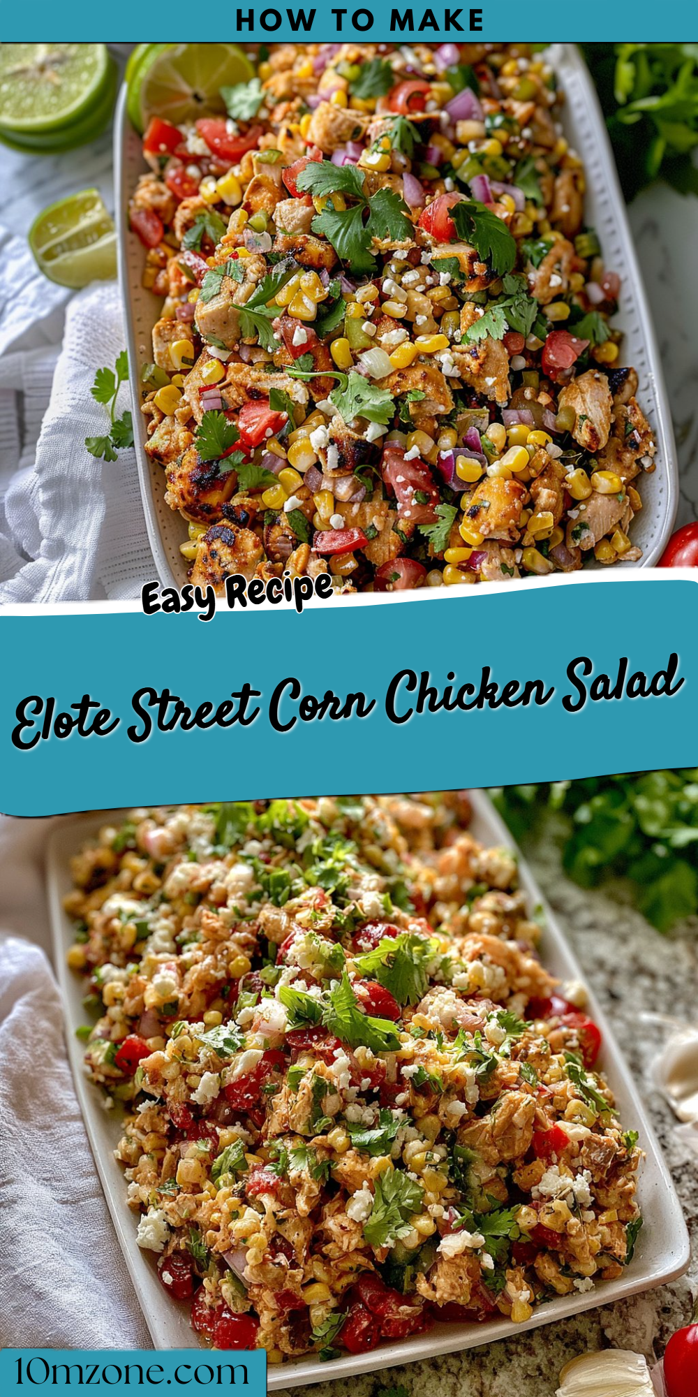 Elote Street Corn Chicken Salad