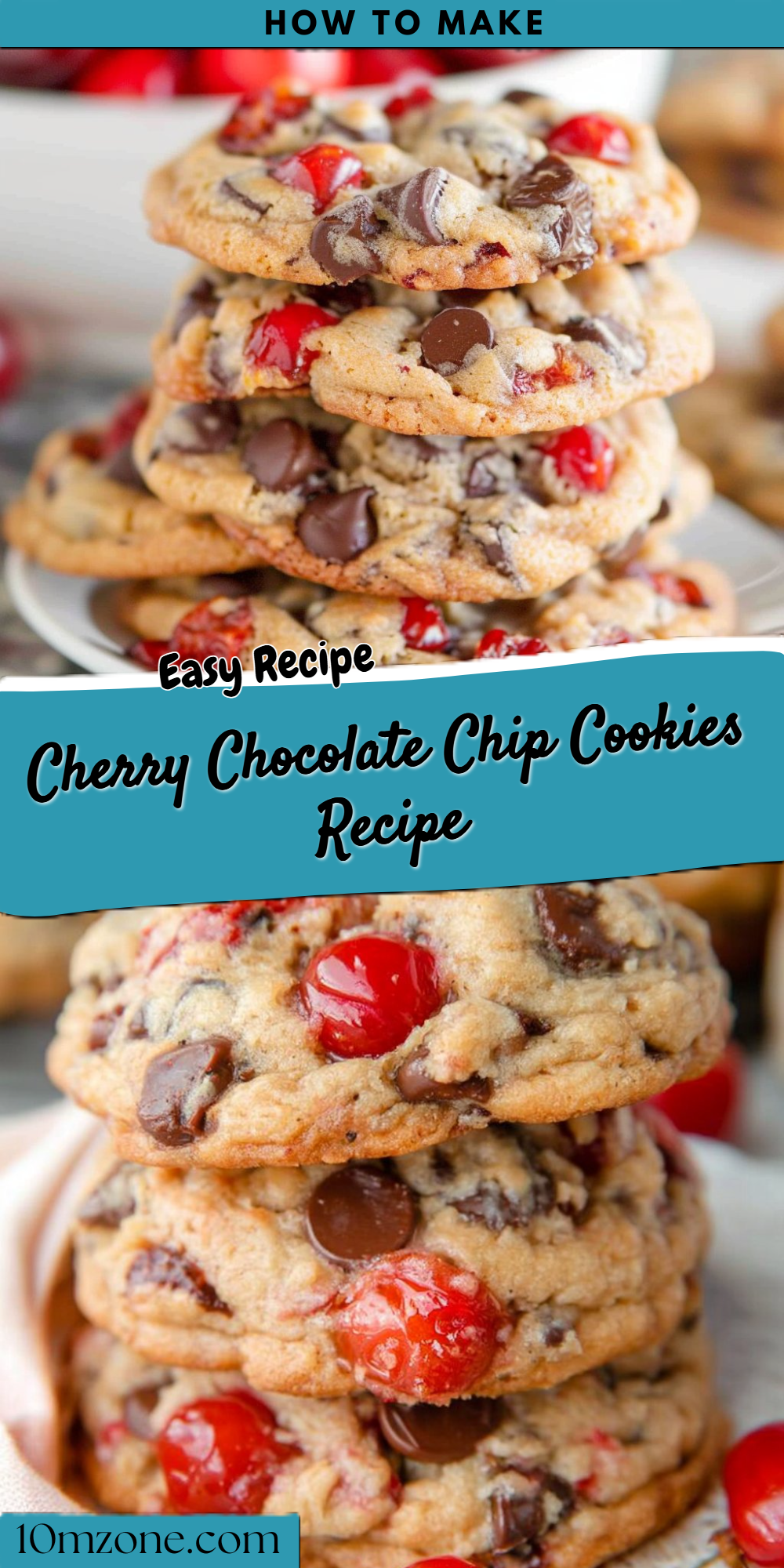 Cherry Chocolate Chip Cookies Recipe