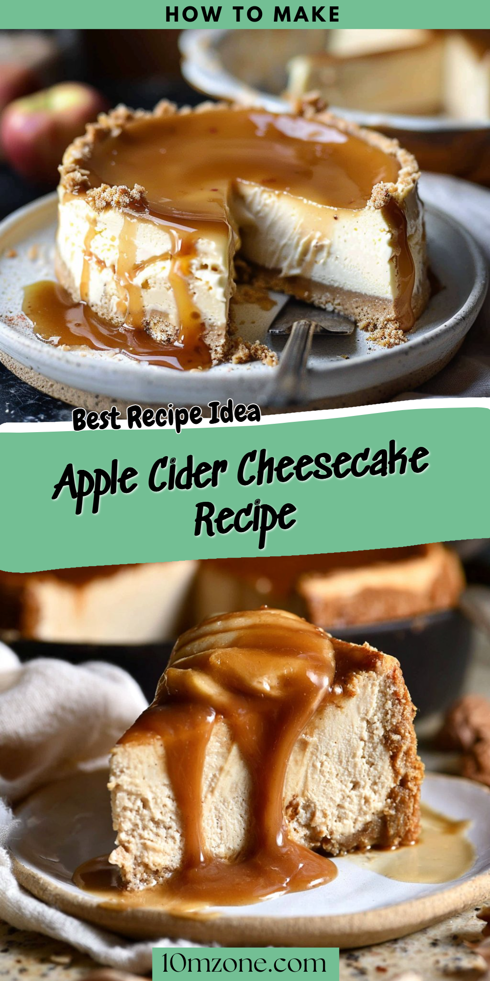 Apple Cider Cheesecake Recipe