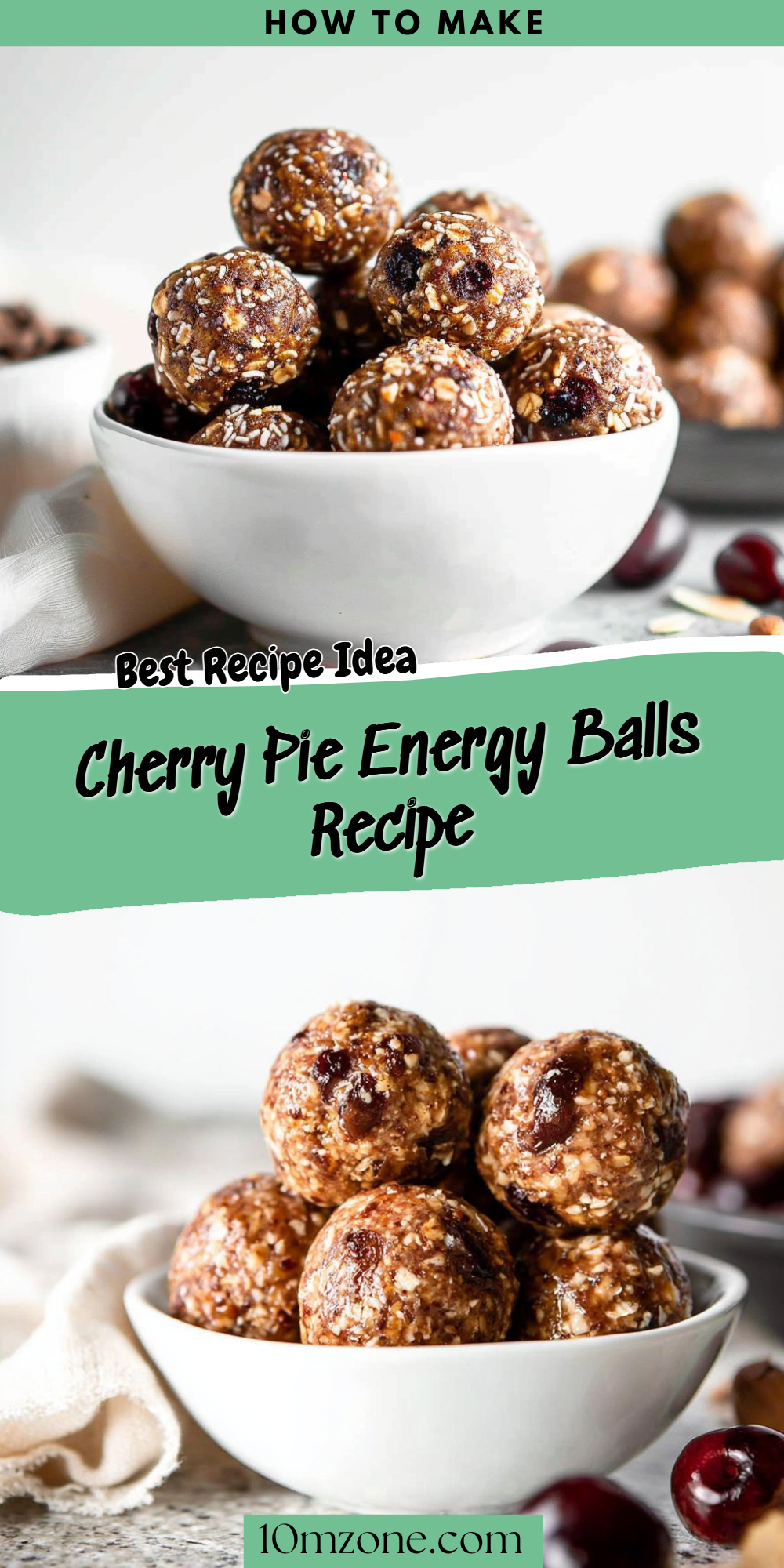 Cherry Pie Energy Balls Recipe