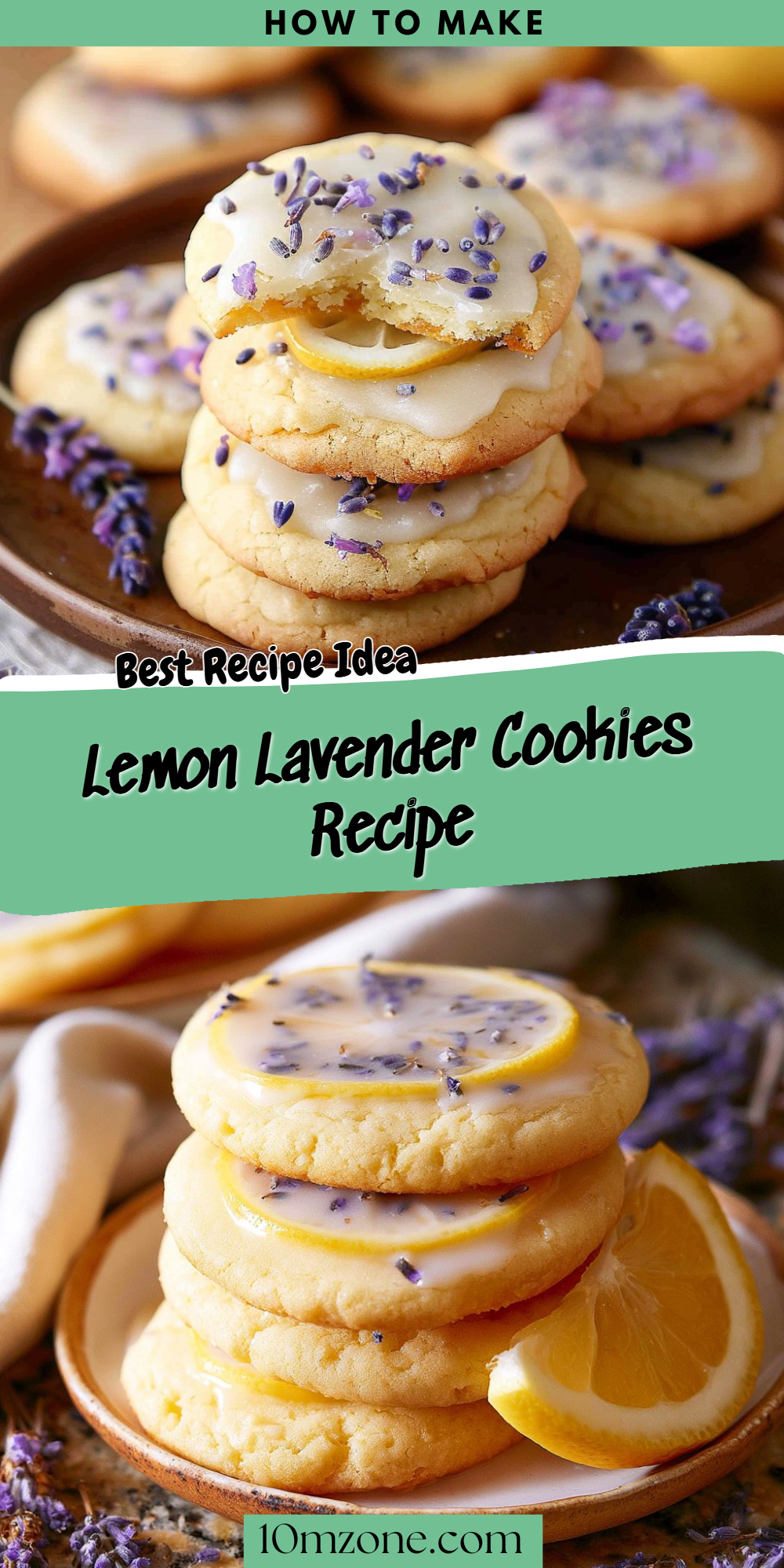 Lemon Lavender Cookies Recipe