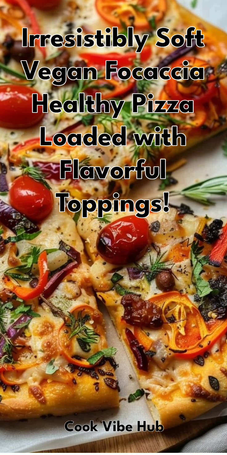 Vegan Focaccia: Healthy Pizza