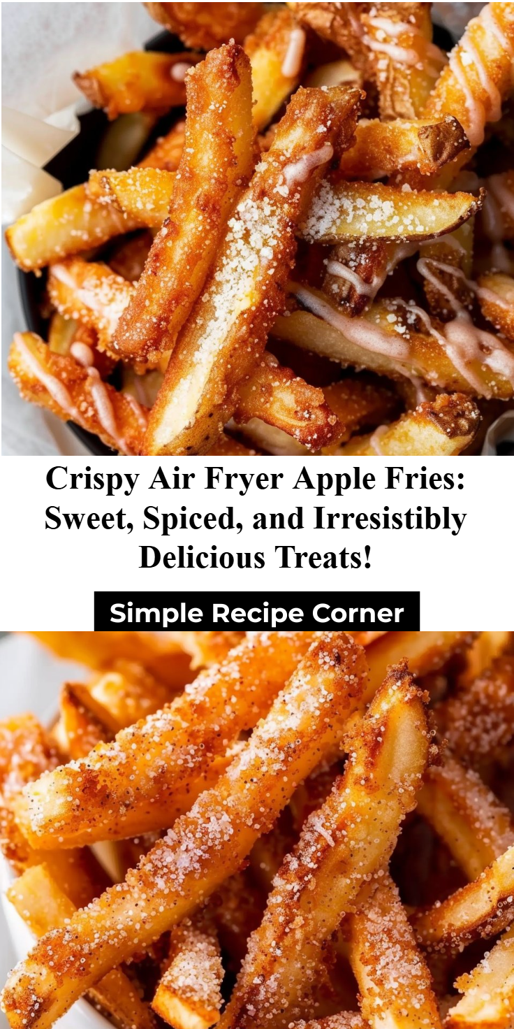 Air Fryer Apple Fries Recipe