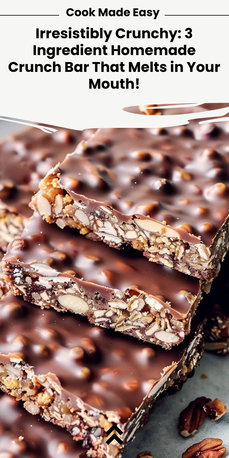 Ingredient Homemade Crunch Bar