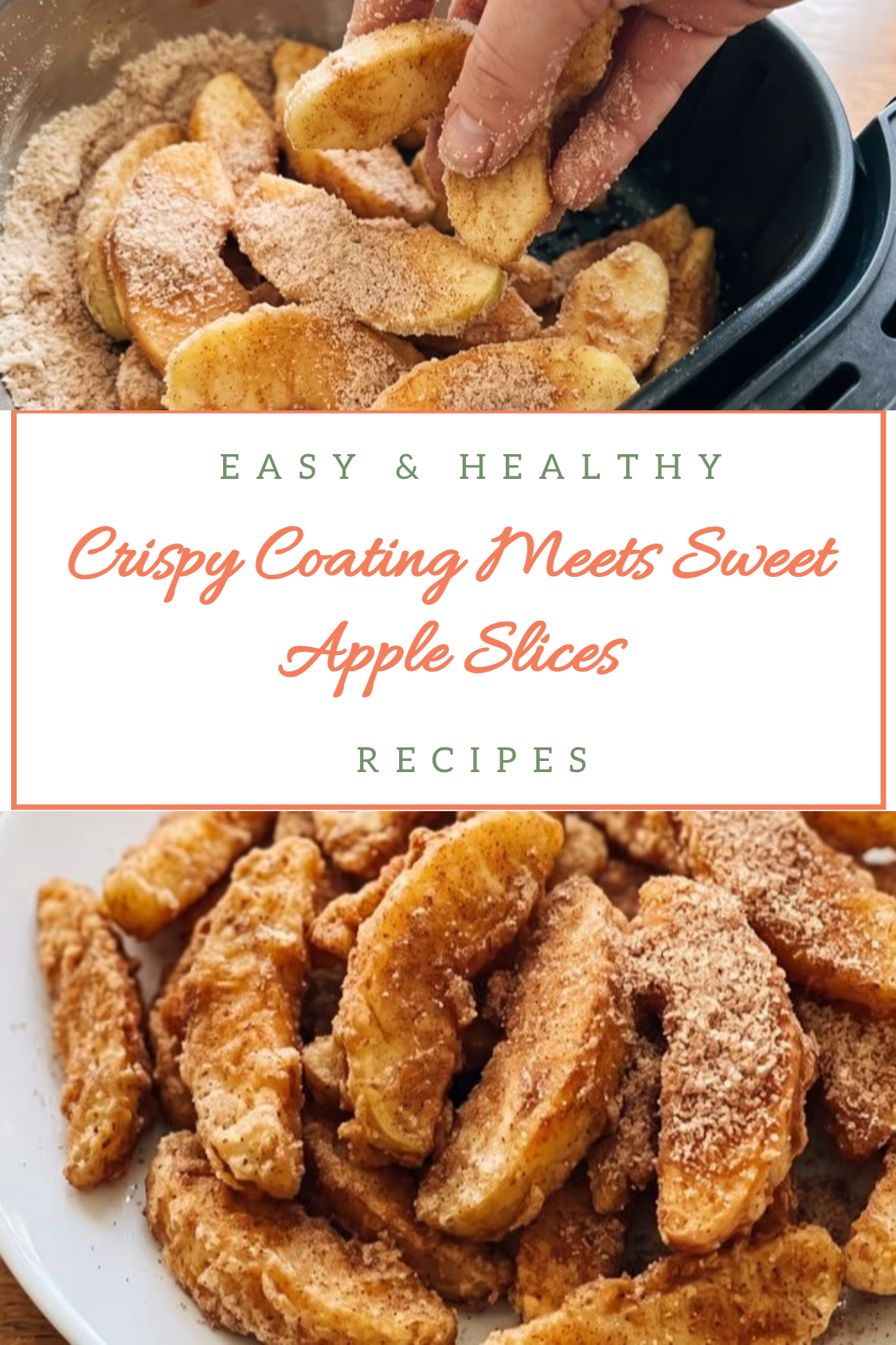 Crispy Coating Meets Sweet Apple Slices