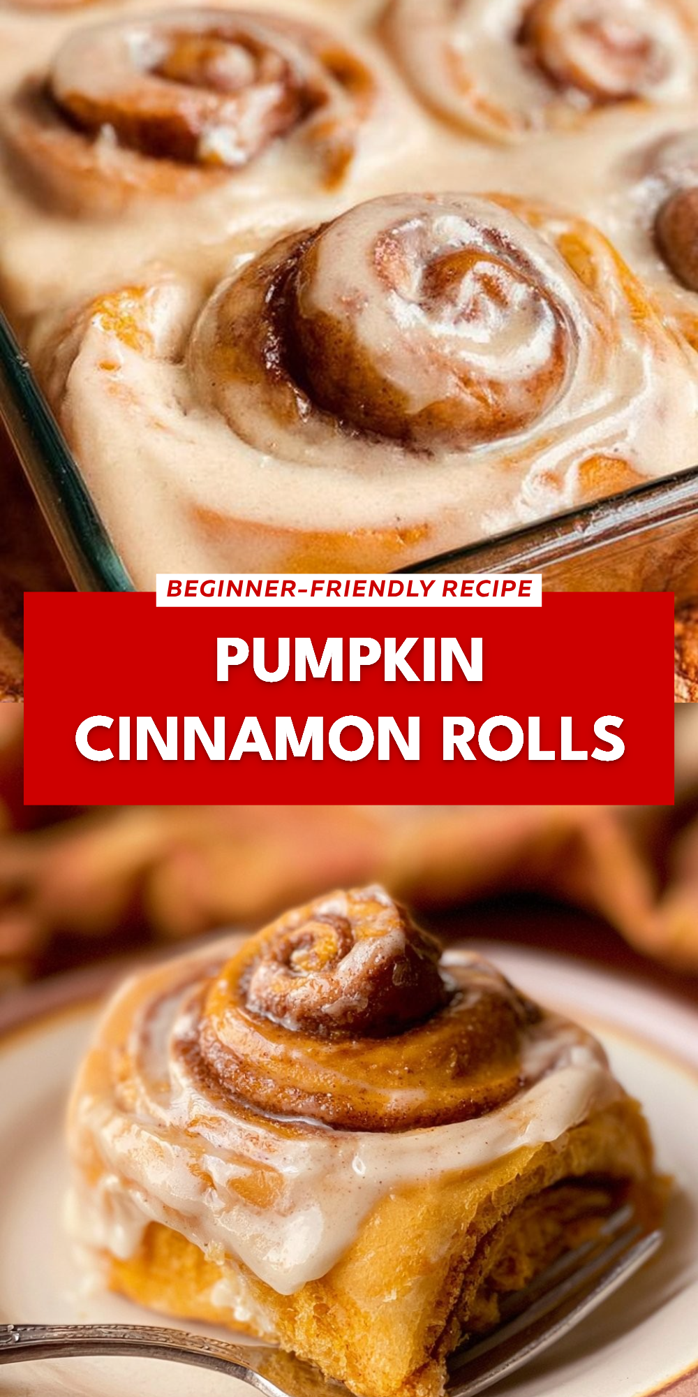 Pumpkin Cinnamon Rolls