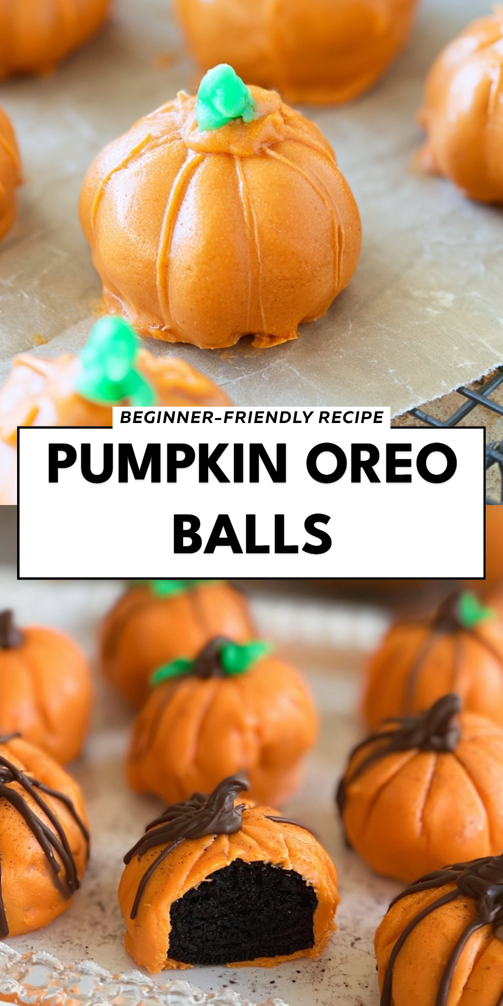 Pumpkin Oreo Balls