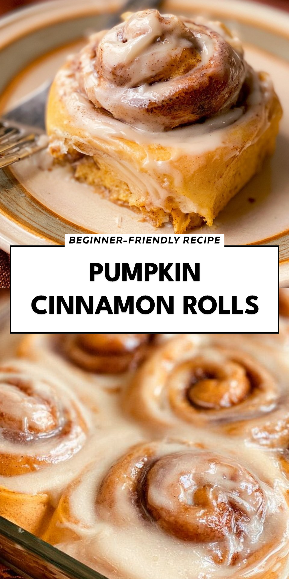 Pumpkin Cinnamon Rolls