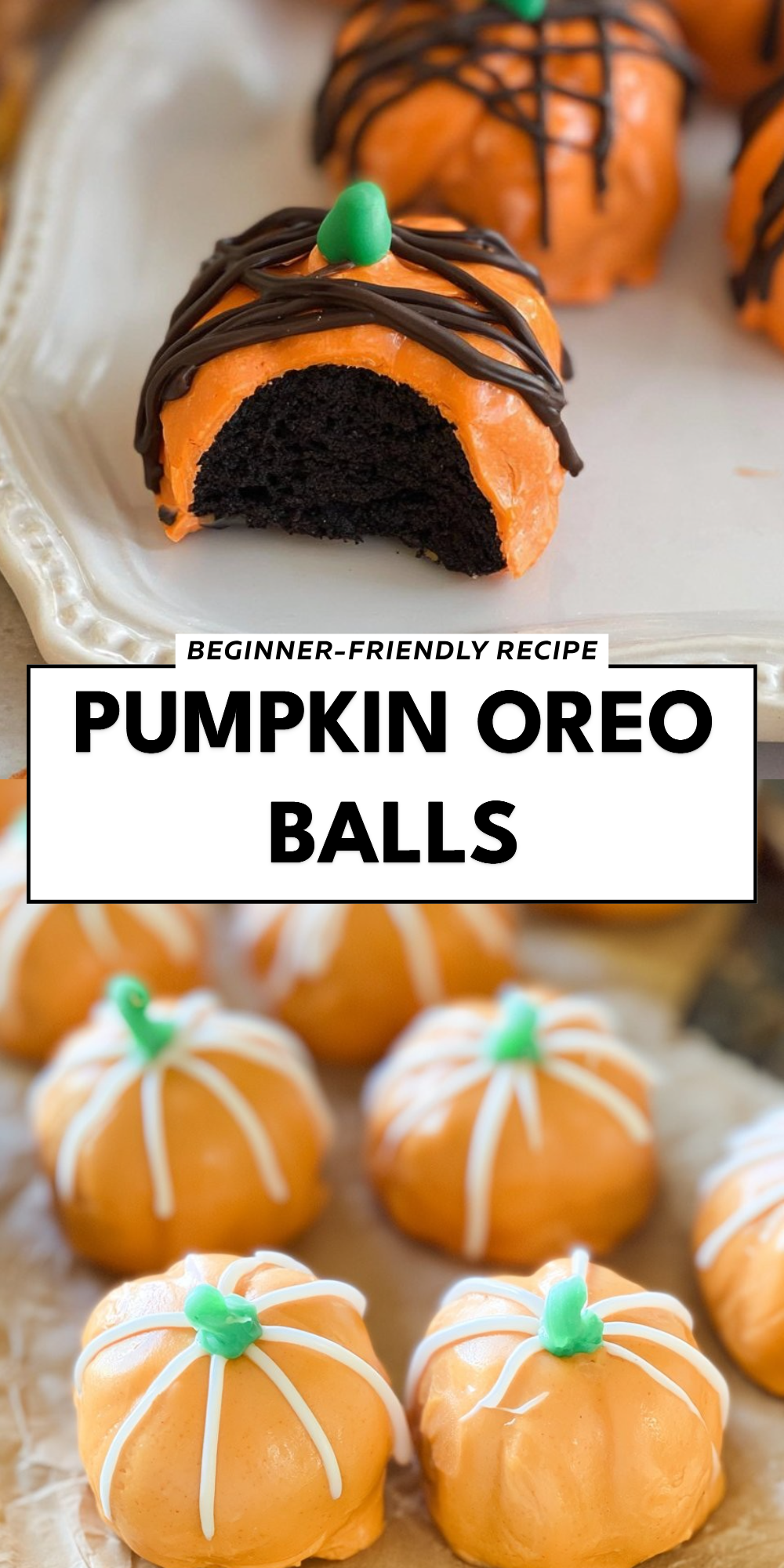 Pumpkin Oreo Balls