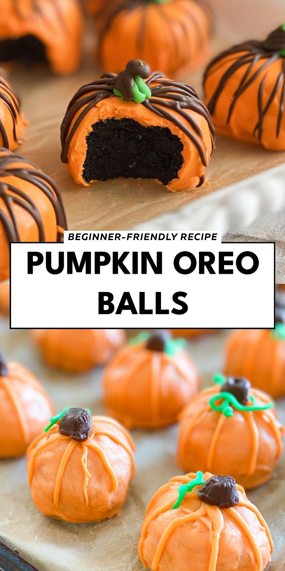 Pumpkin Oreo Balls