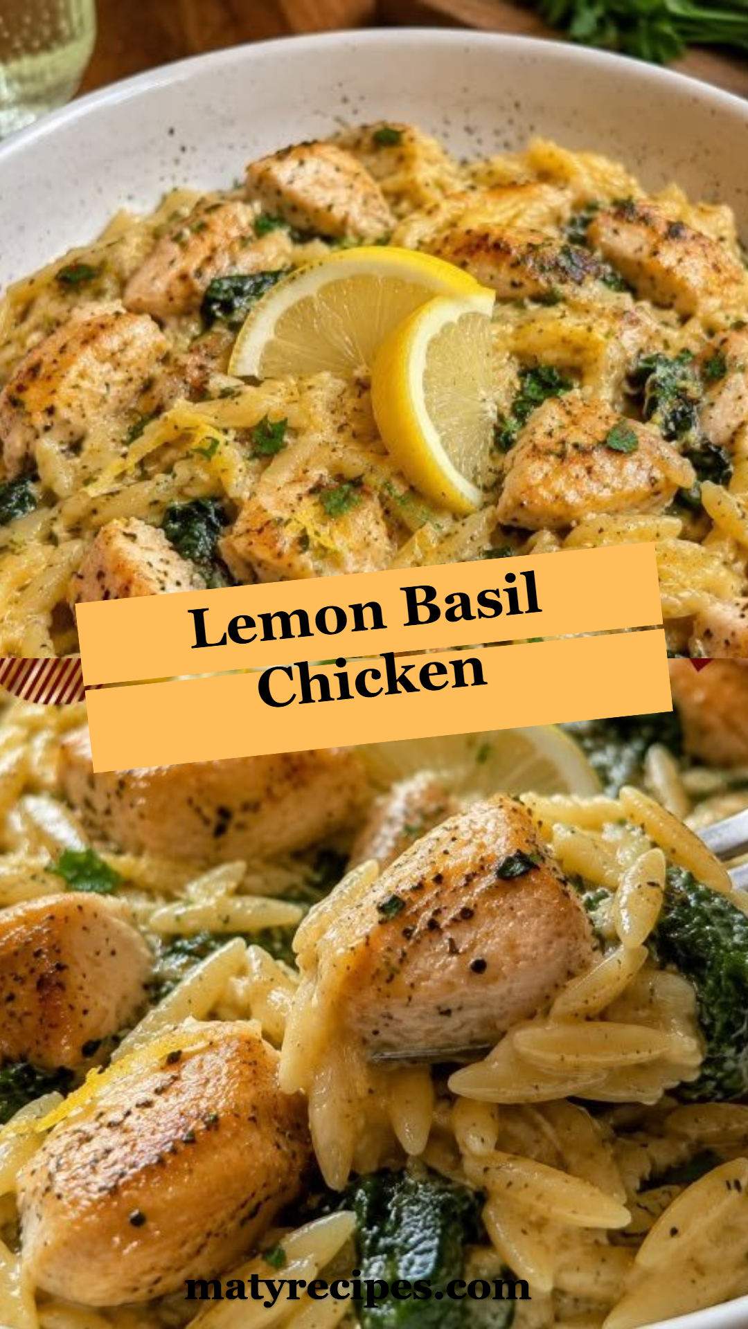 Lemon Basil Chicken