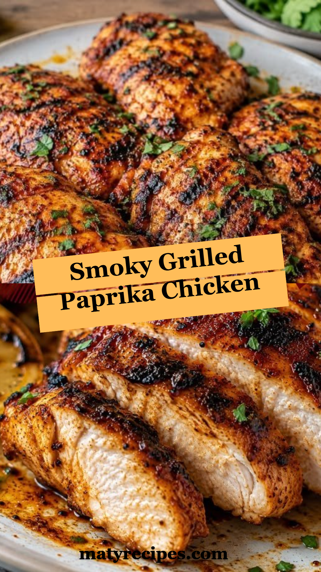 Smoky Grilled Paprika Chicken