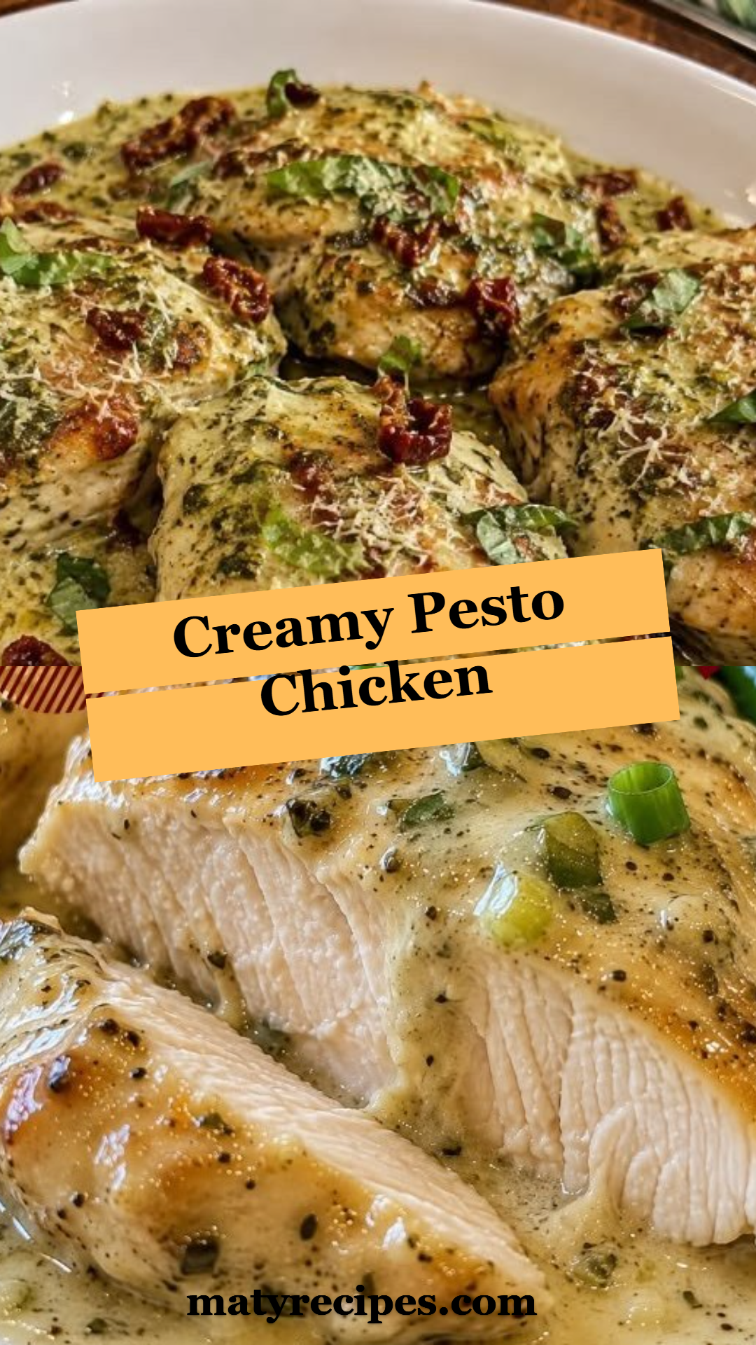 Creamy Pesto Chicken