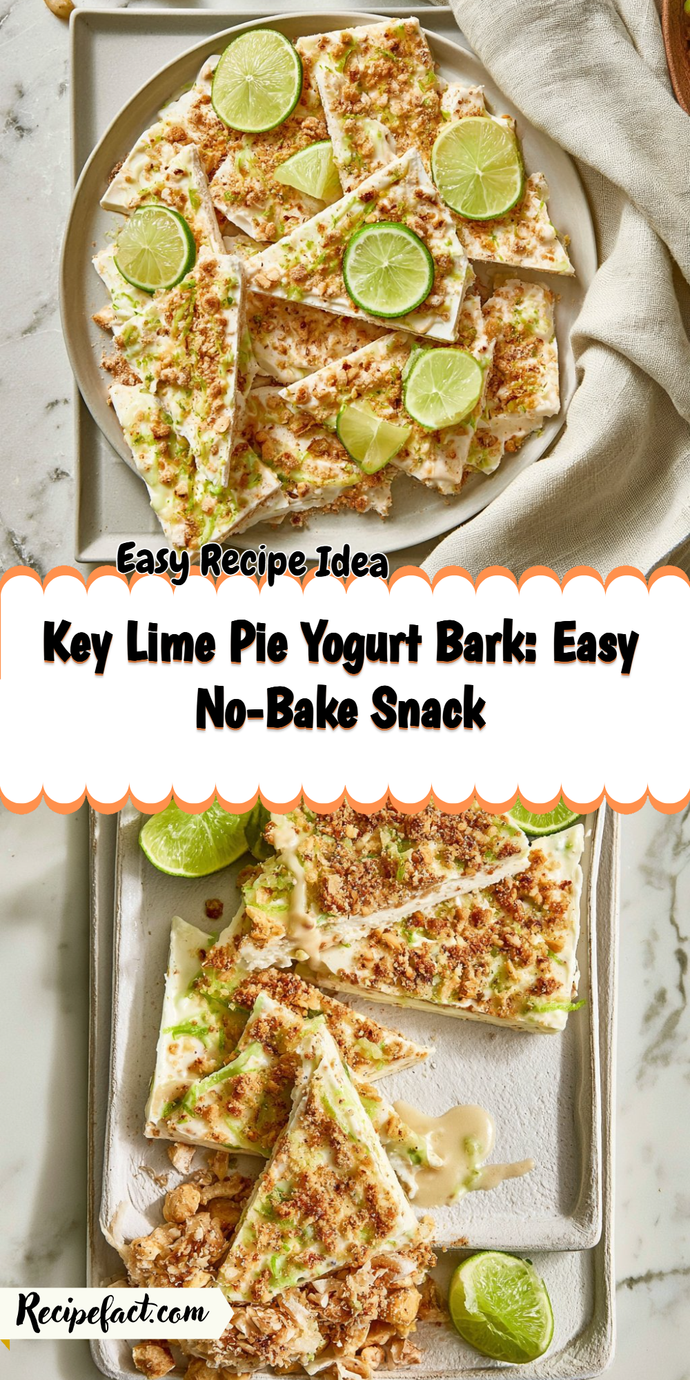 Key Lime Pie Yogurt Bark: Easy No-Bake Snack