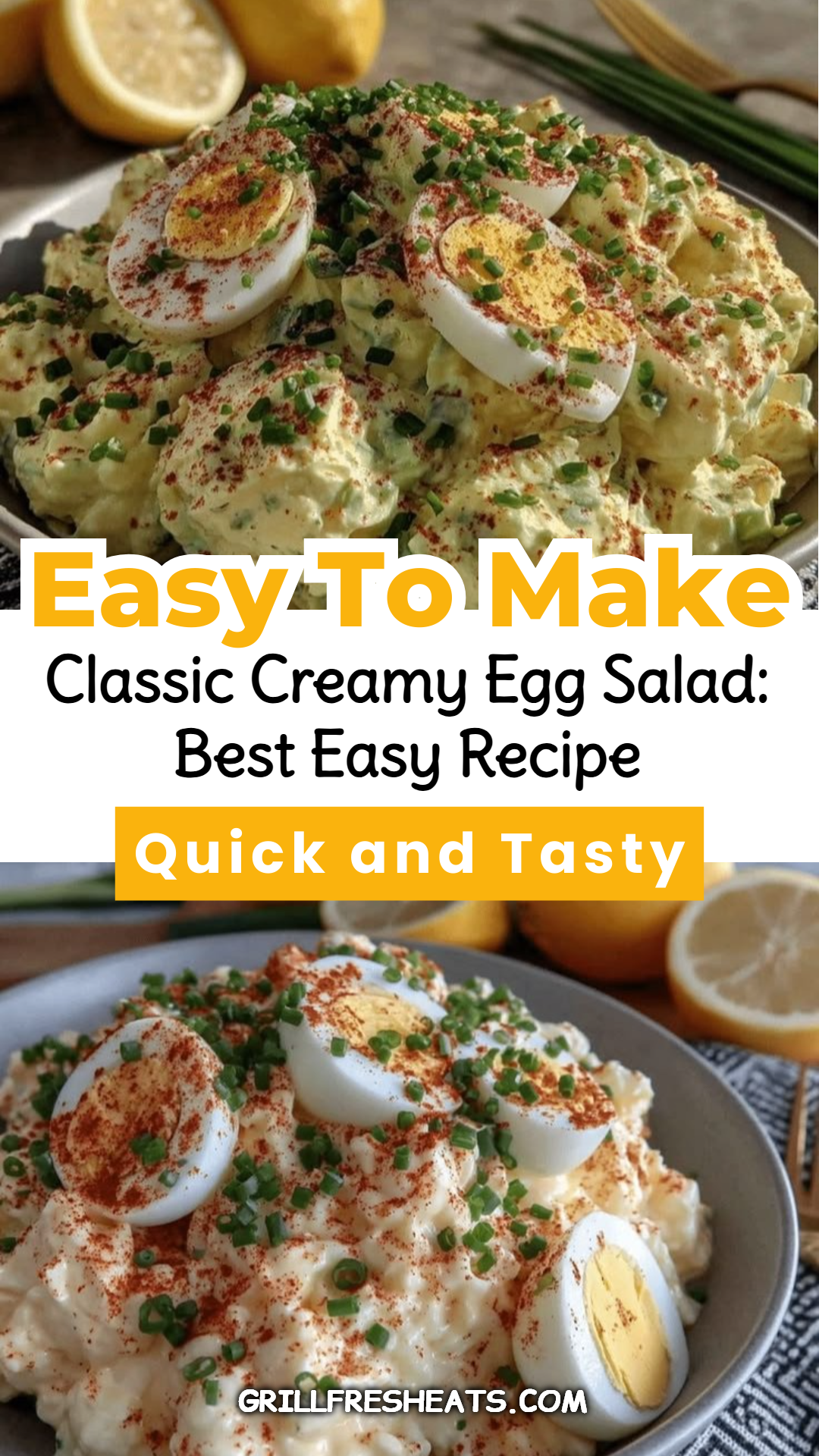 Classic Creamy Egg Salad: Best Easy Recipe 1 Classic Creamy Egg Salad: Best Easy Recipe