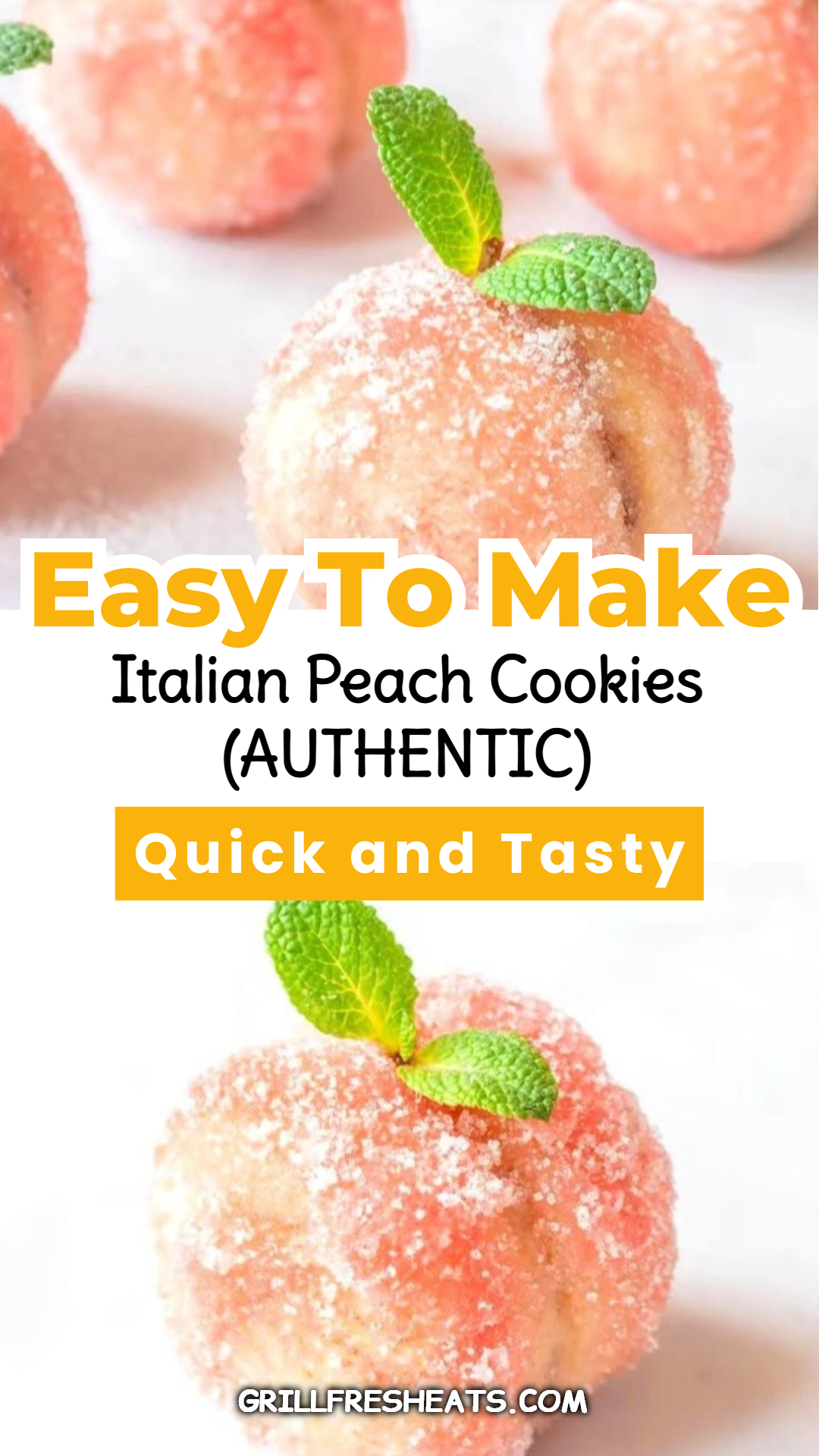 Italian Peach Cookies (AUTHENTIC) 1 Italian Peach Cookies (AUTHENTIC)
