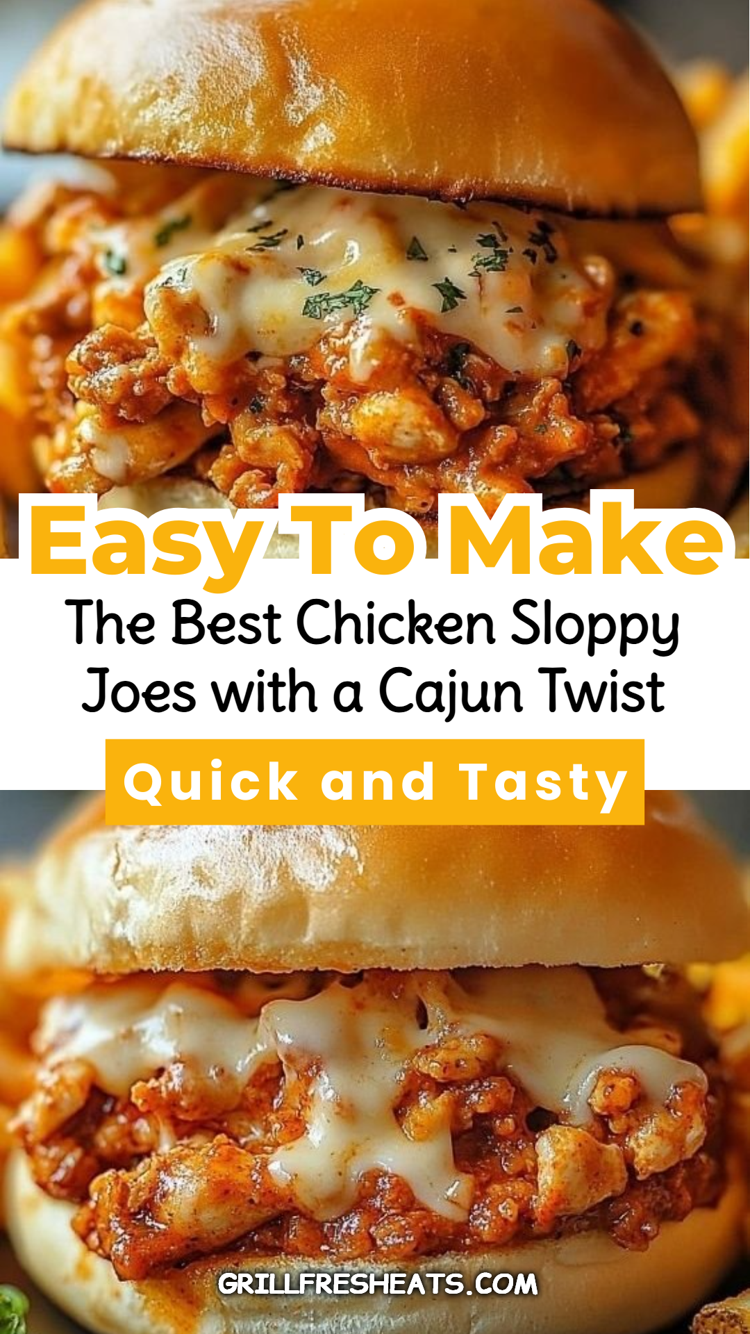 The Best Chicken Sloppy Joes with a Cajun Twist 1 The Best Chicken Sloppy Joes with a Cajun Twist