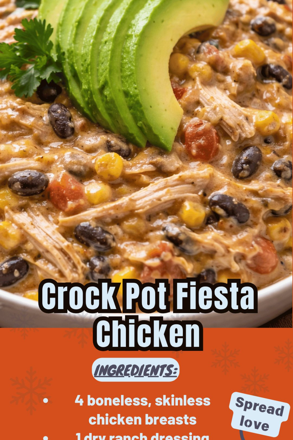Crock Pot Fiesta Chicken
