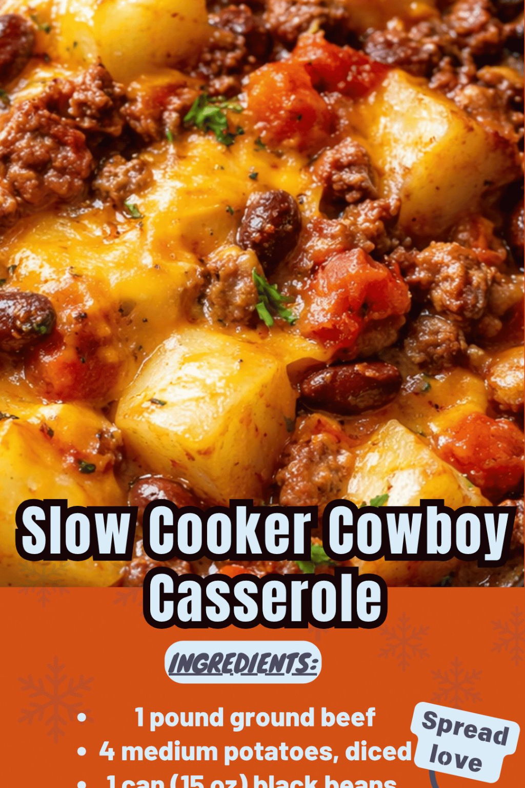 Slow Cooker Cowboy Casserole