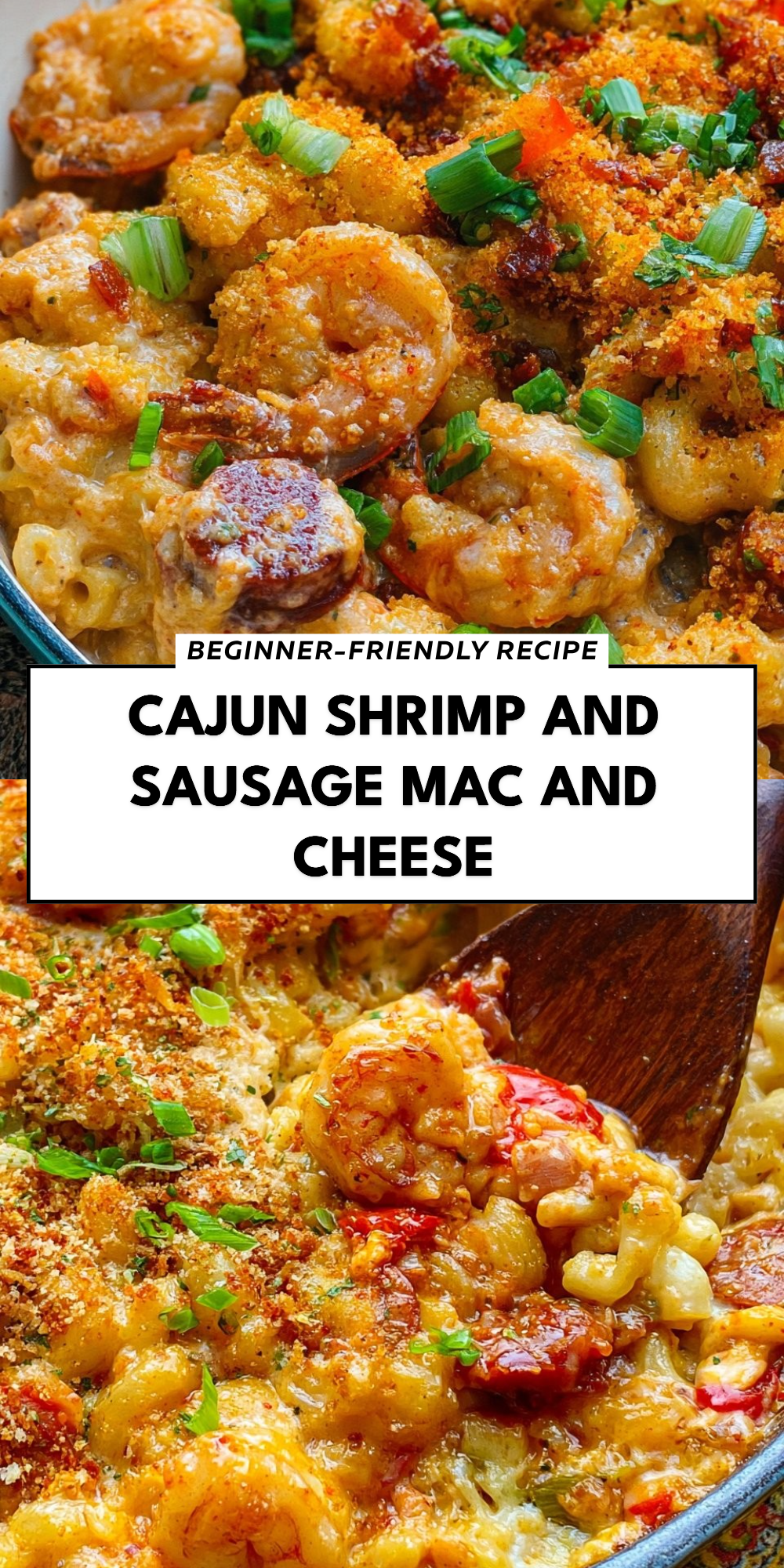 Cajun Shrimp And Sausage Mac And Cheese