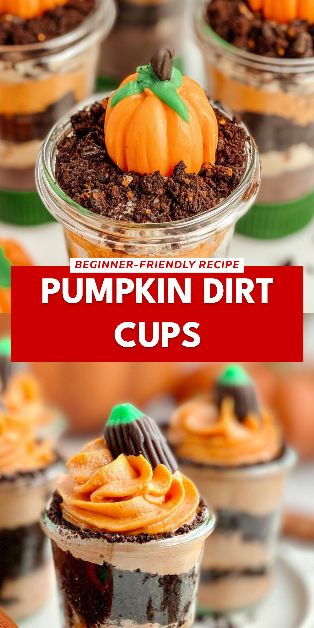 Pumpkin Dirt Cups