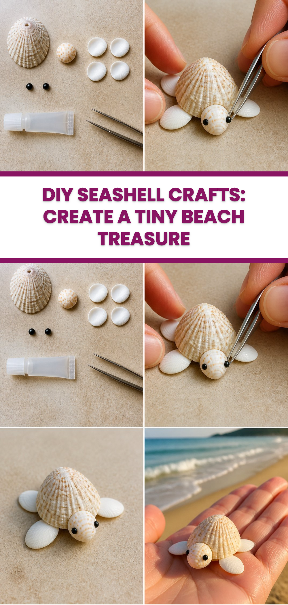 DIY Seashell Crafts: Create a Tiny Beach Treasure