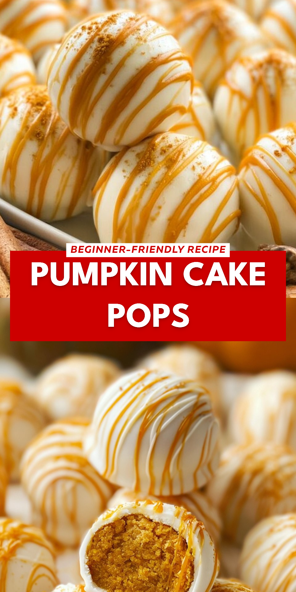 Pumpkin Cake Pops