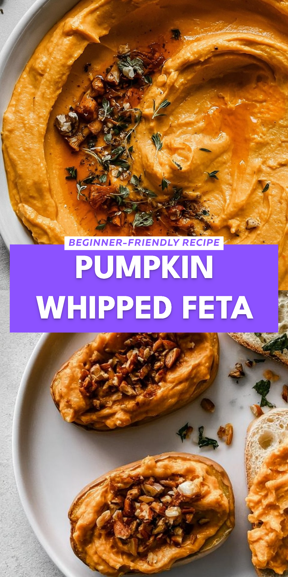 Pumpkin Whipped Feta