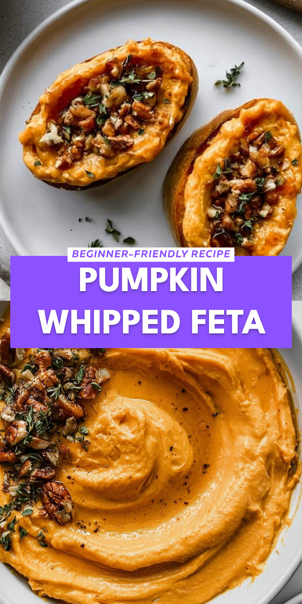 Pumpkin Whipped Feta