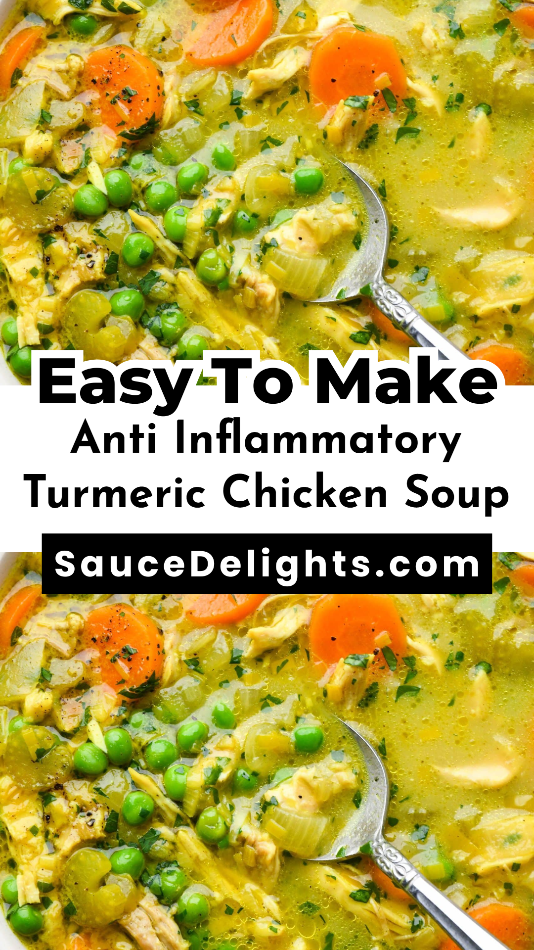 Anti Inflammatory Turmeric Chicken Soup