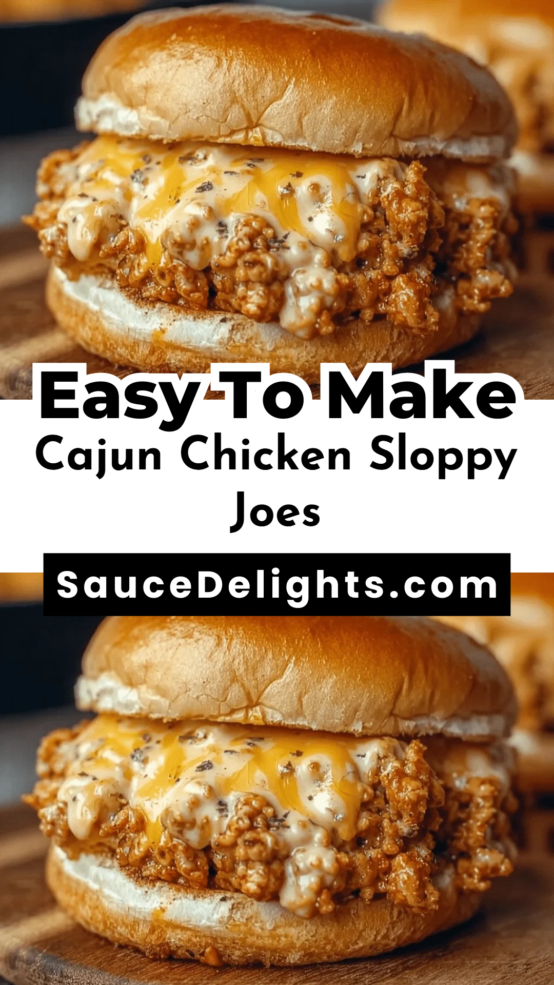Cajun Chicken Sloppy Joes