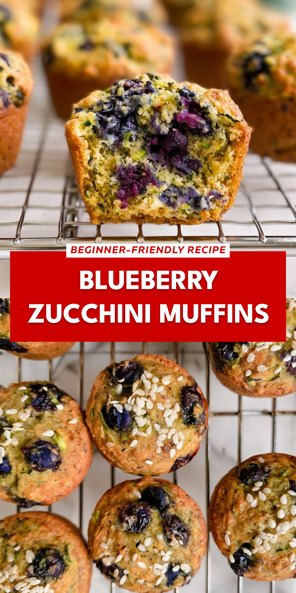 Blueberry Zucchini Muffins