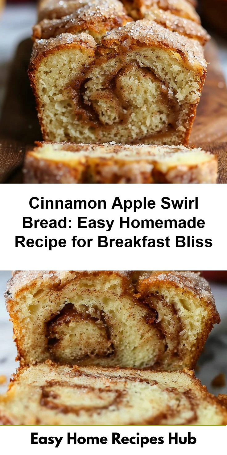 Cinnamon Apple Swirl Bread Recipe