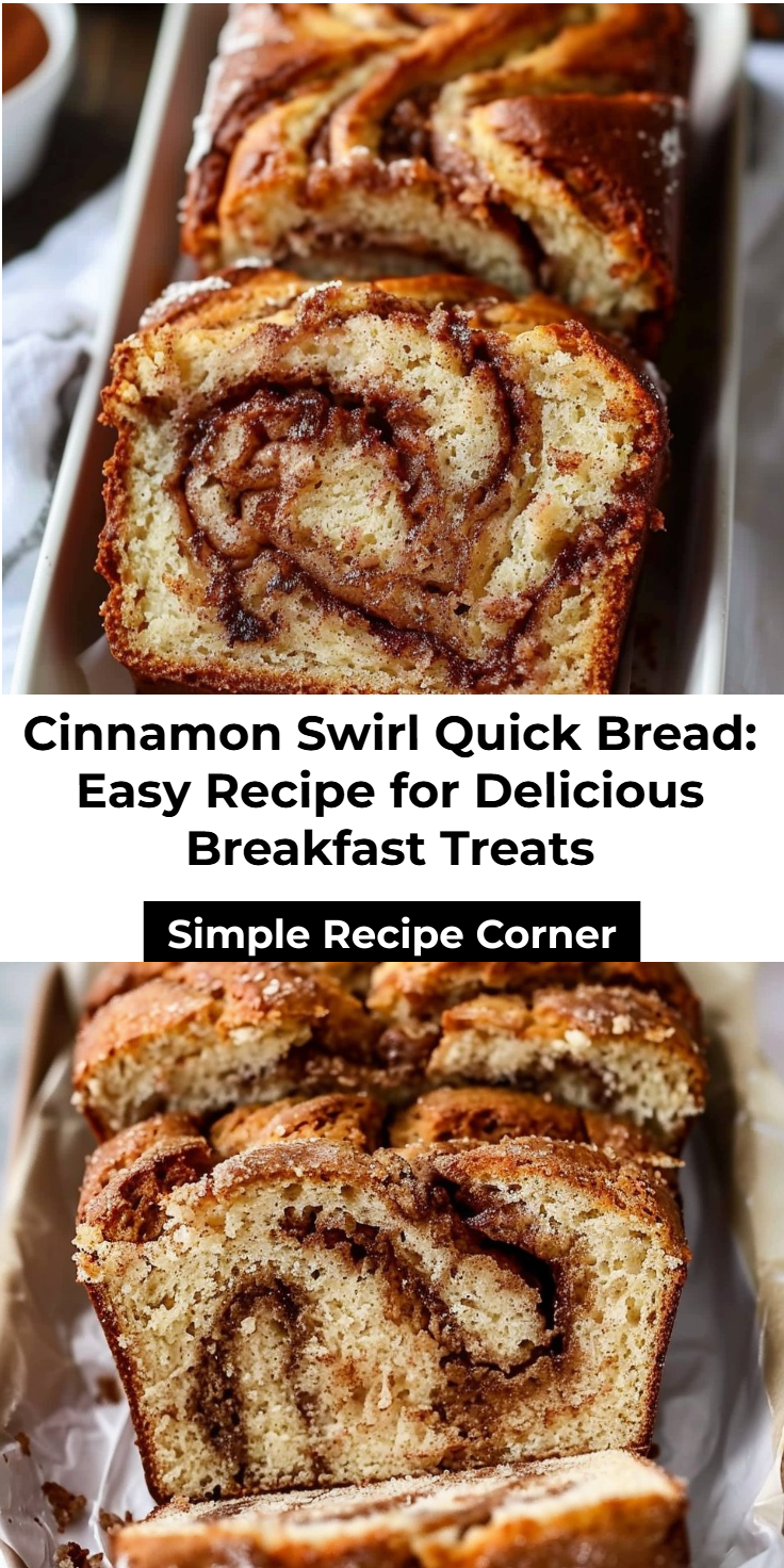 Cinnamon Swirl Quick Bread