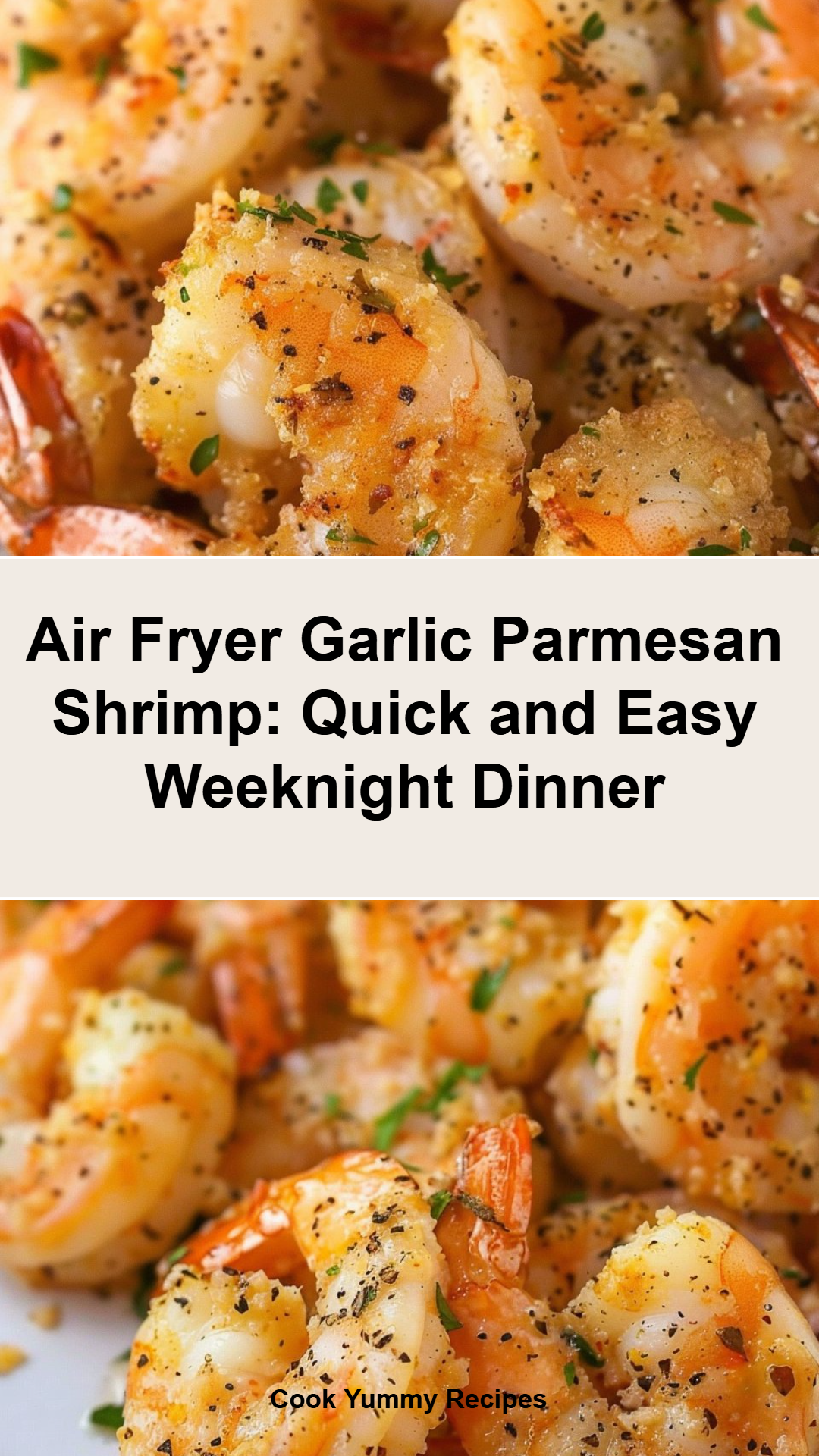 Garlic Parmesan Shrimp in the Air Fryer