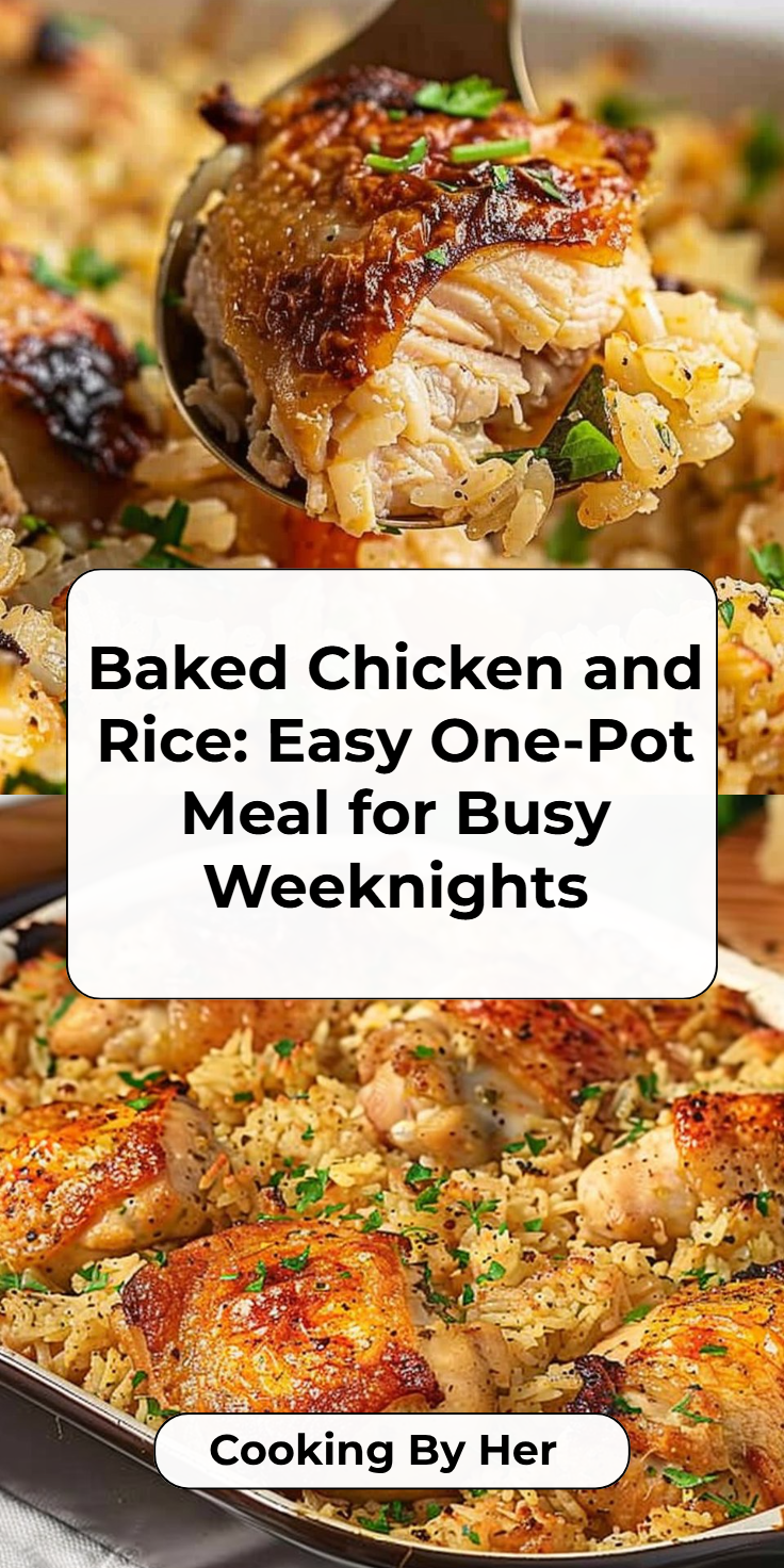 Baked Chicken and Rice Recipe