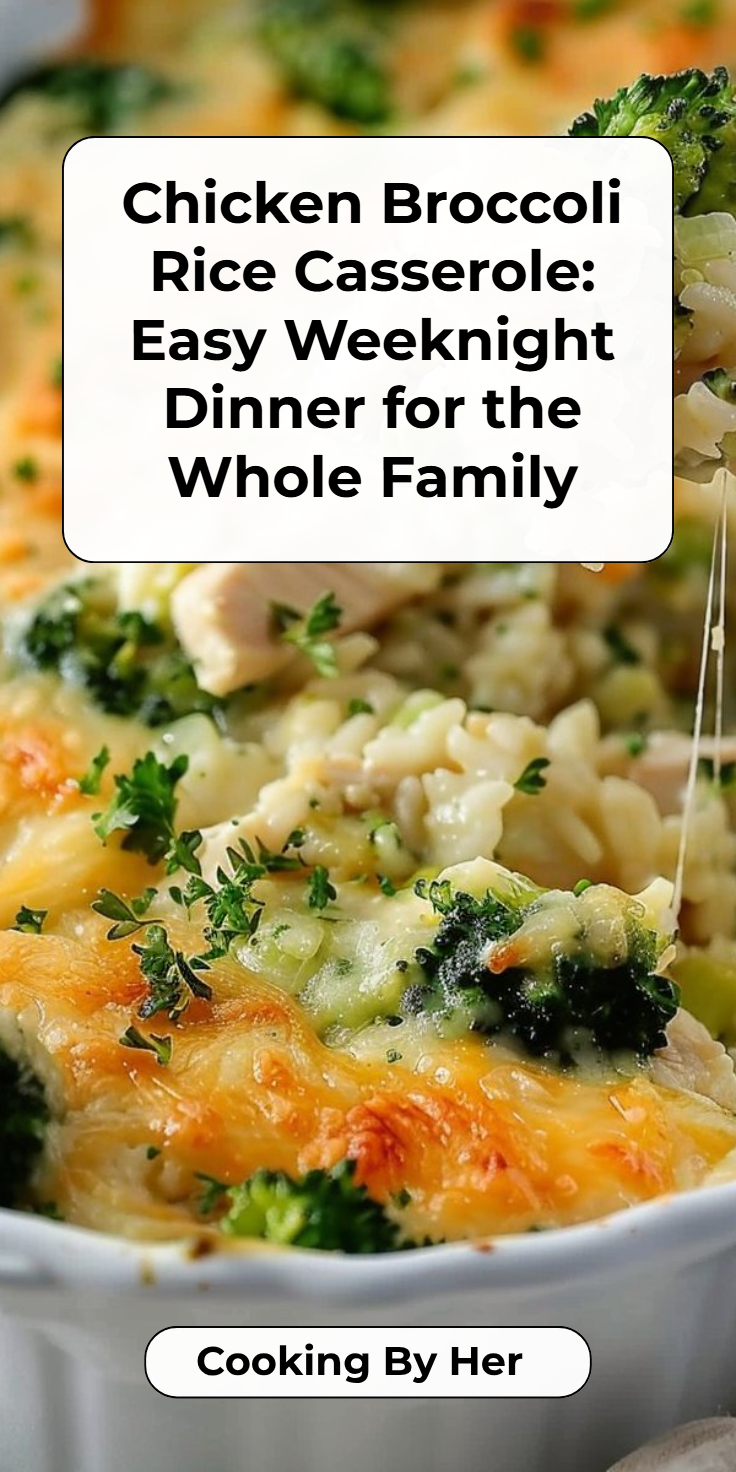 Creamy Chicken Broccoli Rice Casserole Recipe