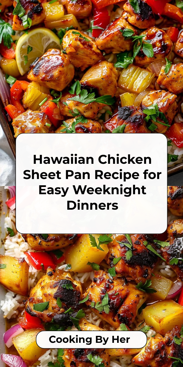 Hawaiian Chicken Sheet Pan Recipe