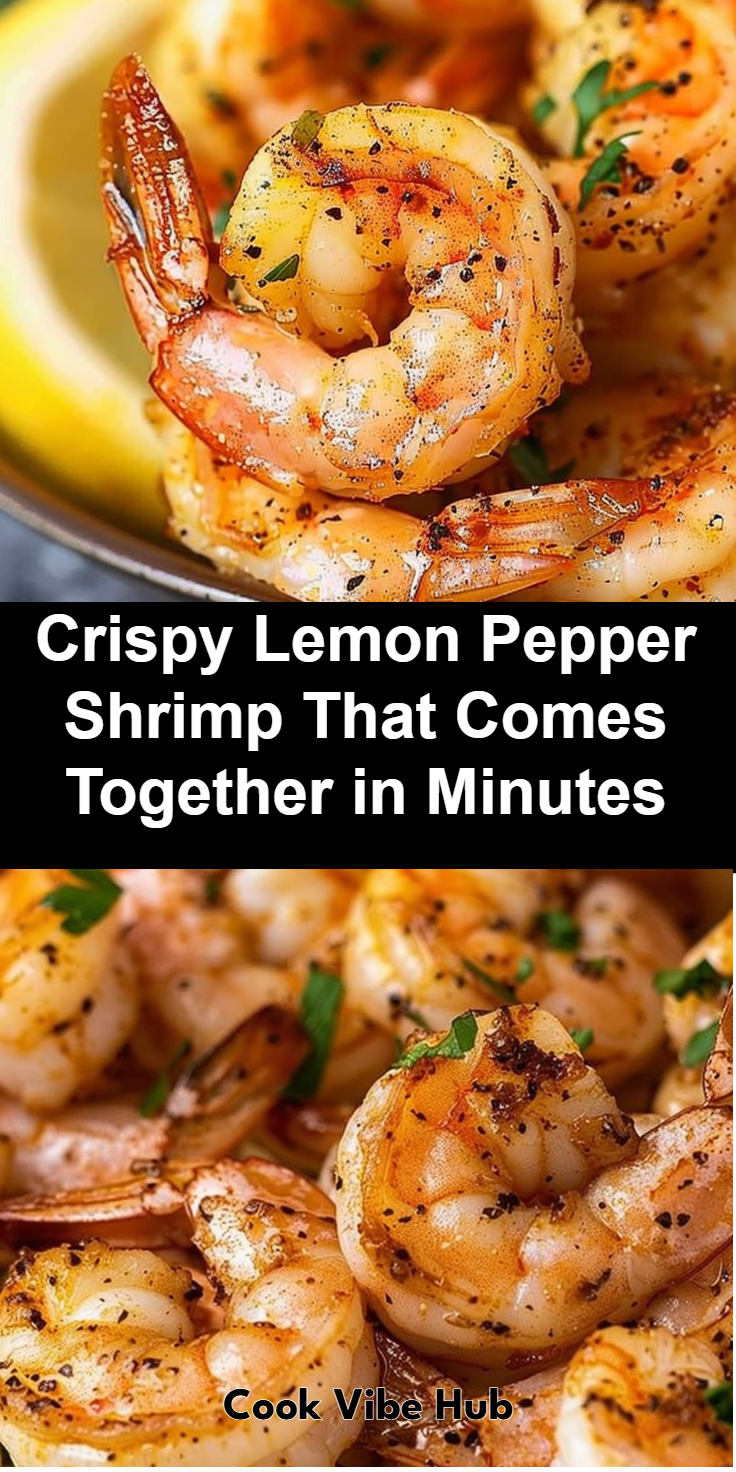 Air Fryer Lemon Pepper Shrimp