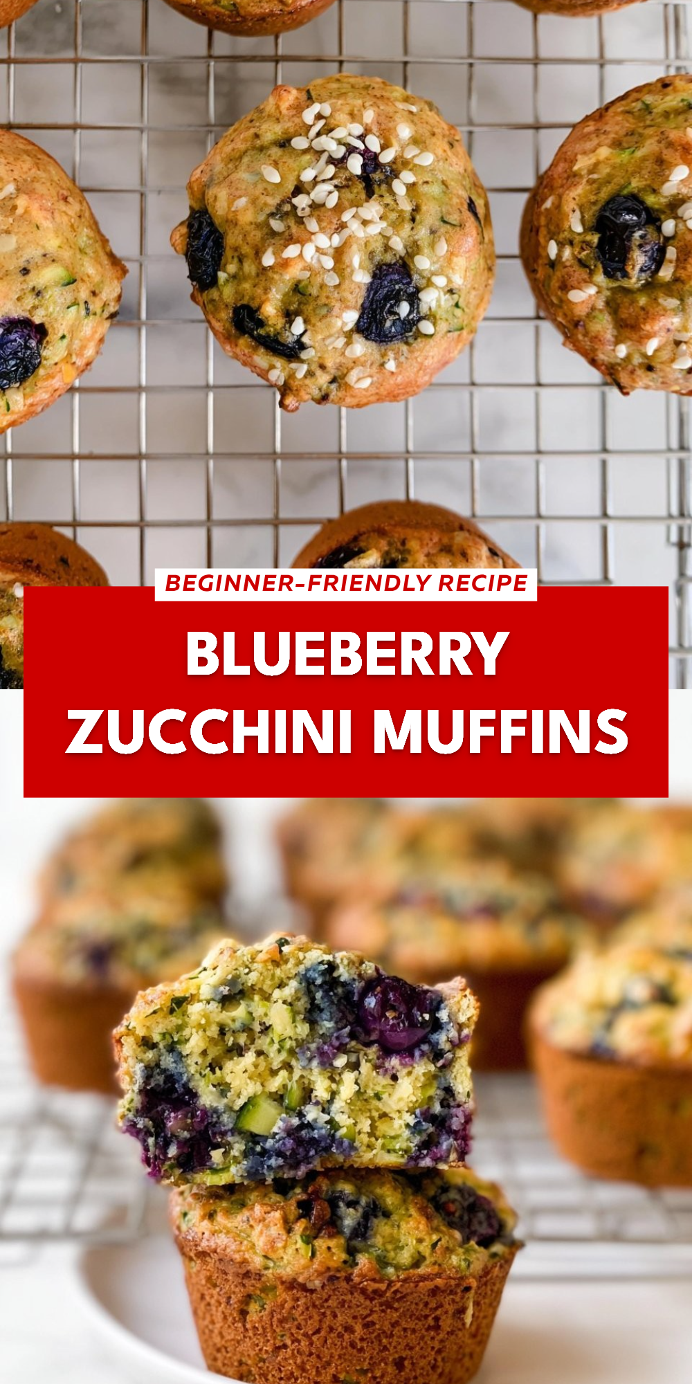 Blueberry Zucchini Muffins