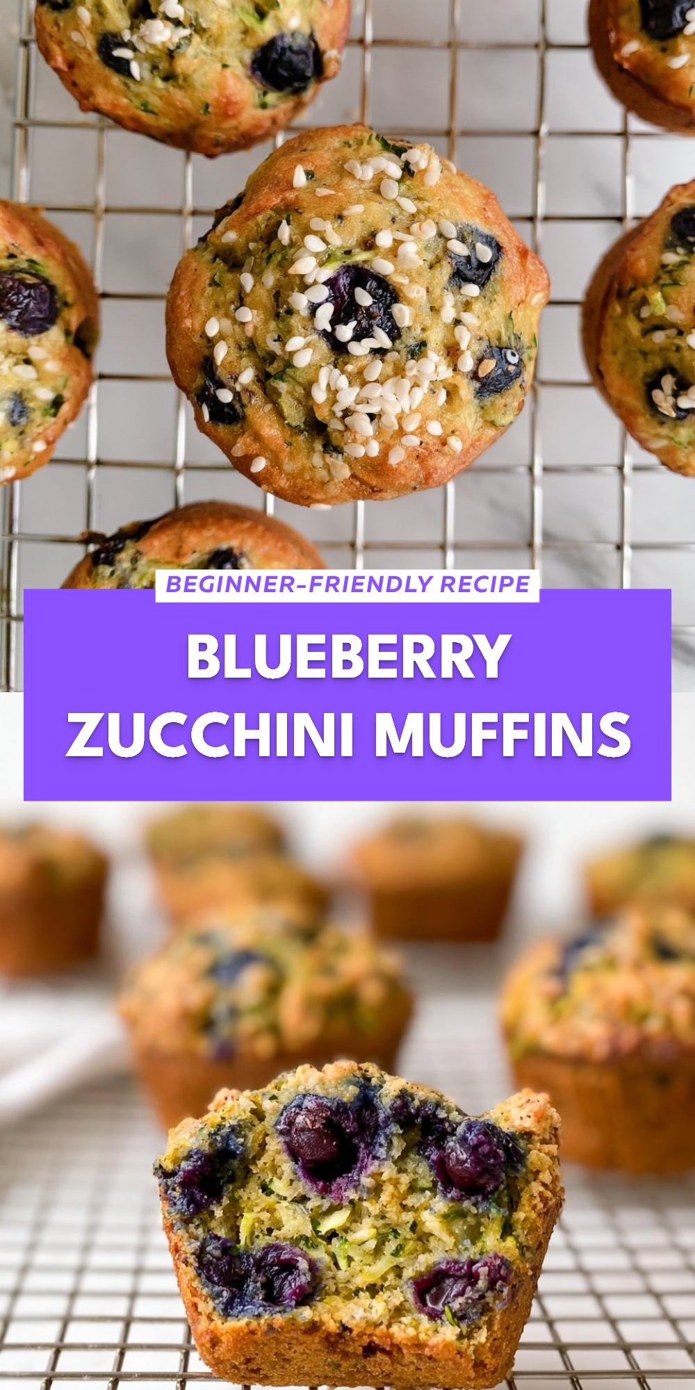 Blueberry Zucchini Muffins